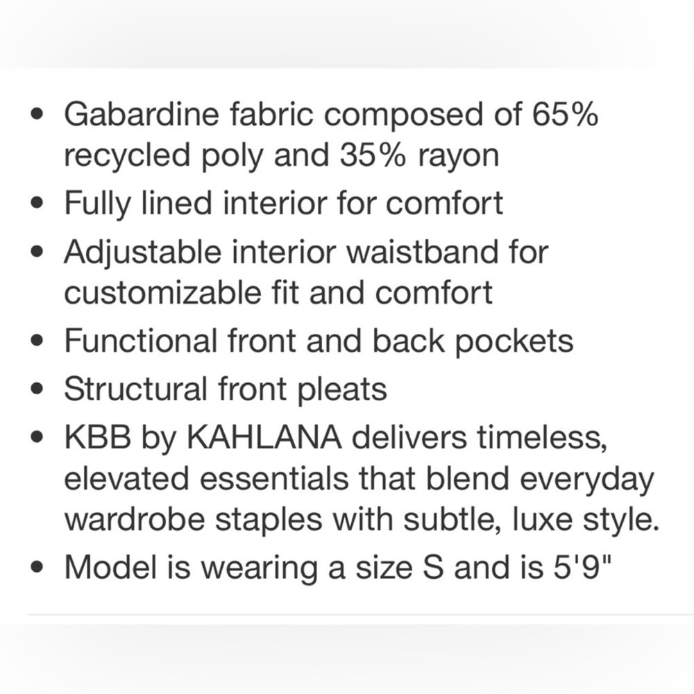 NWT - KBB by KAHLANA Women's Mid-Rise
“The Bermuda Shorts” - Size Small - Picture 4 of 7